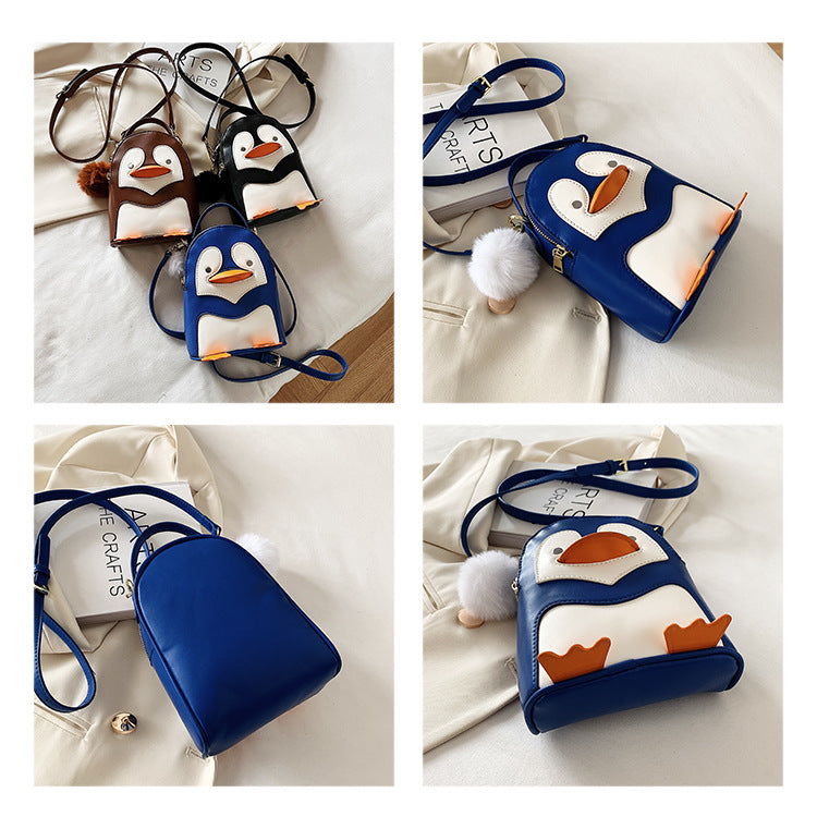 Penguin Cute Casual Fashion Shoulder Messenger Bag