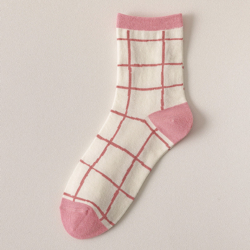 Women's Japanese Cute Cartoon Flower Socks