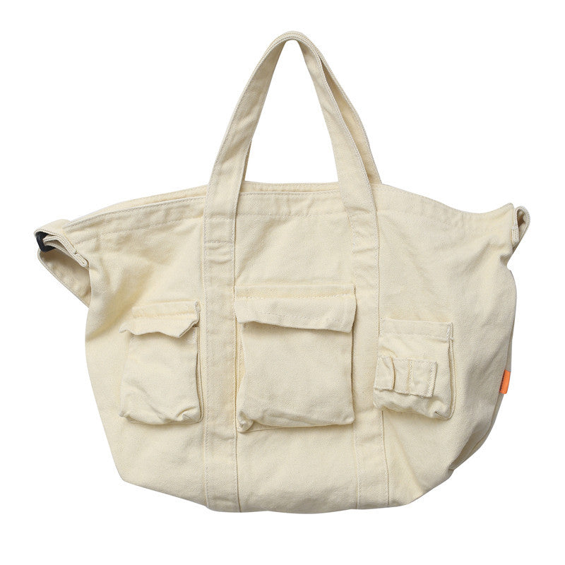 Canvas Women's Simple Fashion Single Shoulder Canvas Bag