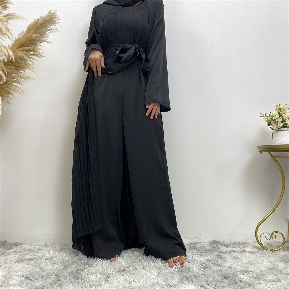 Large Swing One Piece Wide Leg Pant Skirt