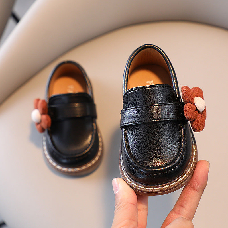 Simple Retro Shoes Bean Soft Bottom