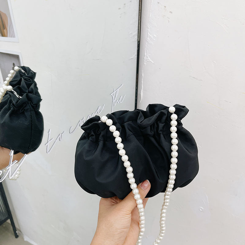 Ladies Small Bag Trendy Fashion Pearl Crossbody