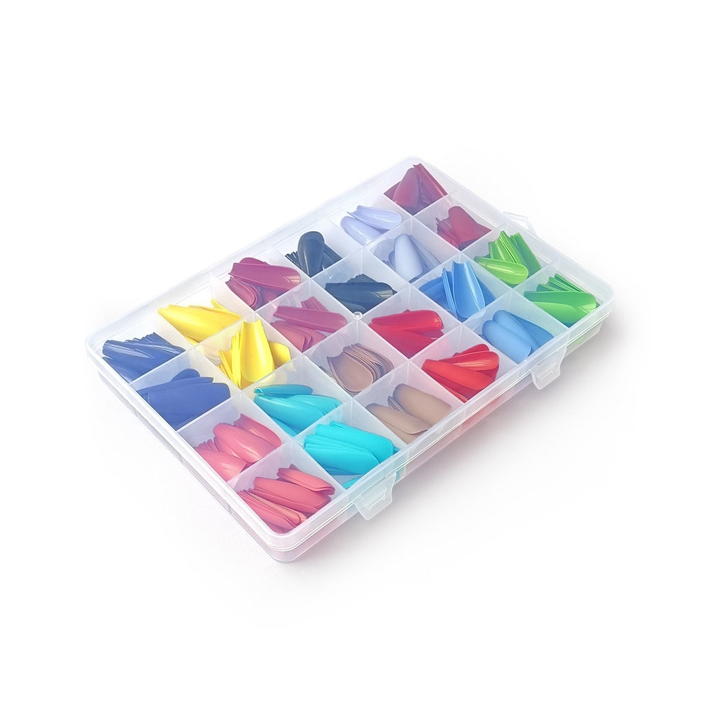 Solid Color Glossy Matte Square Plastic Box Ballet Wear Armor