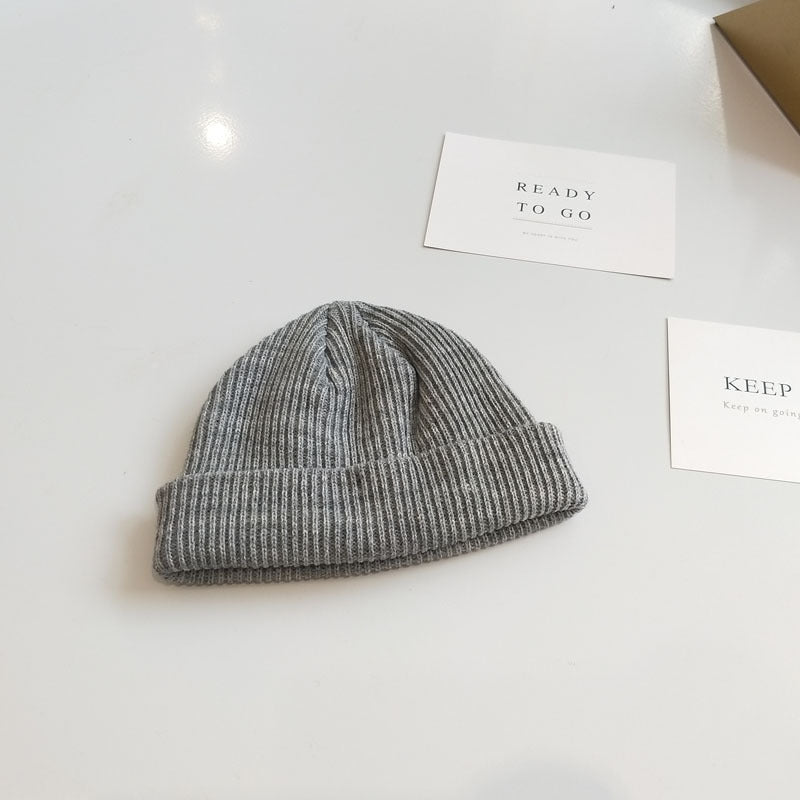 Women's Dome Short Knitted Wool Hat