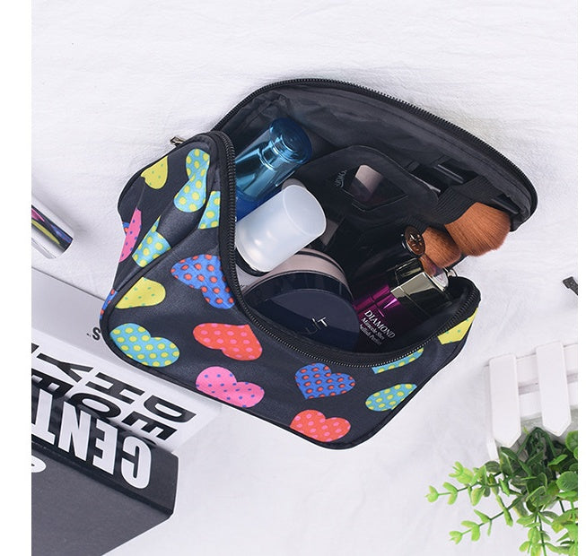 Cute Peach Heart Korean Style Fashionable Polka Dot Handbag
