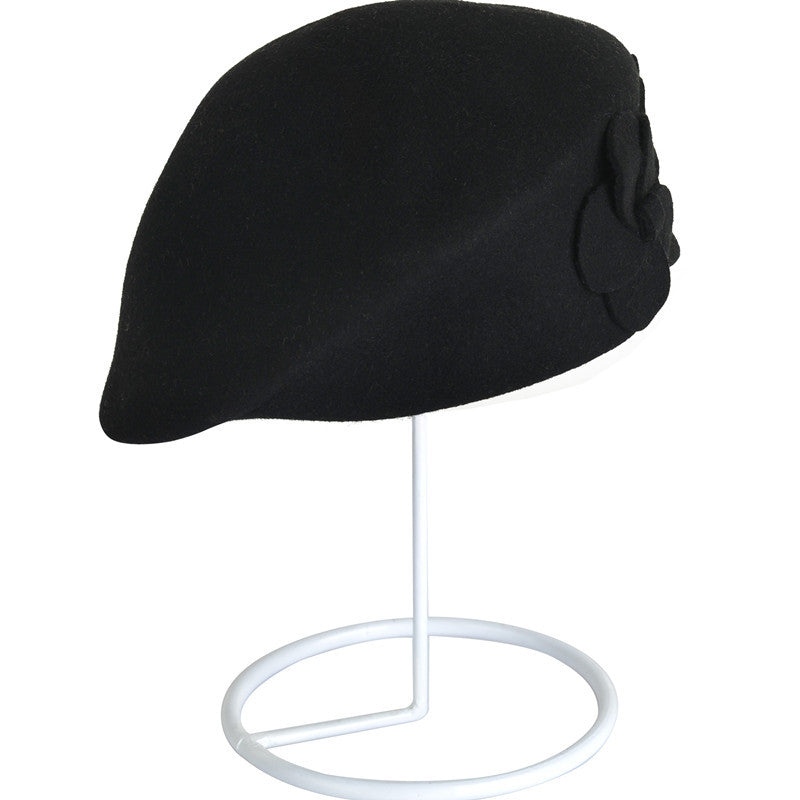 Beret Woolen Woolen Hat And Duck Tongue Female British