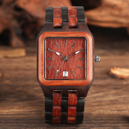 Ebony Quartz Watch