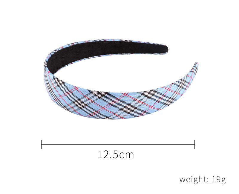 Floral Fine Hair Band Set Fabric Printing  Headband