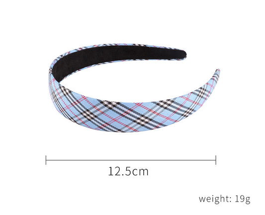 Floral Fine Hair Band Set Fabric Printing  Headband