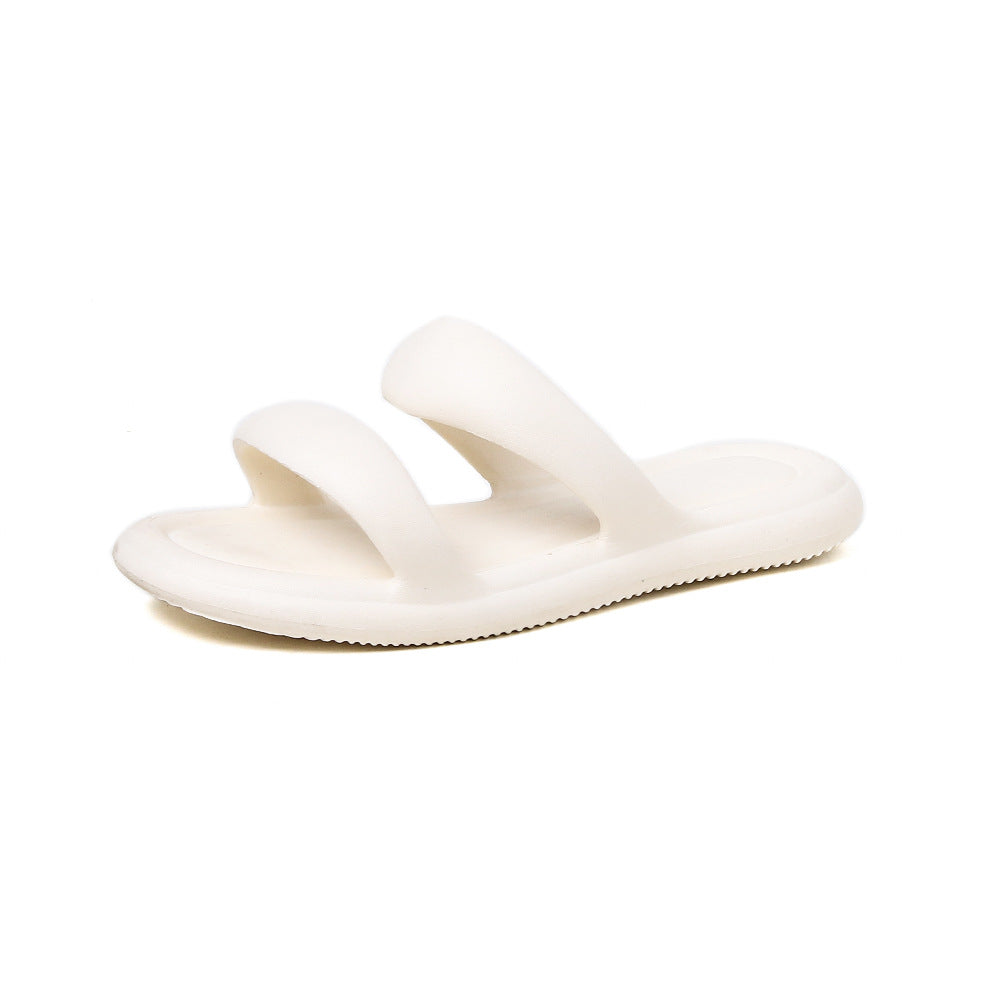 European And American Fashion Classic New Korean Style EVA Slip-on Flat Soft Bottom Outdoor Sandals