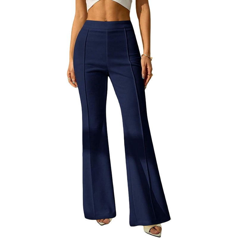 New Solid-color Loose Straight-leg Pants