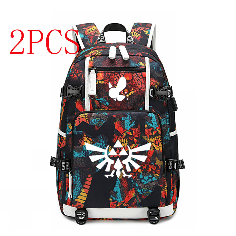 Zelda legend print bag