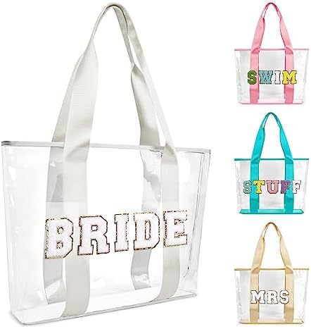 Transparent PVC Letters Wash Bag Good-looking Large Capacity
