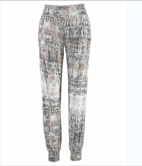 Women's printed casual pants