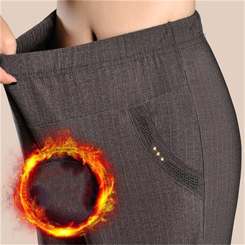 Women's Middle-aged And Elderly Spring And Autumn Trousers