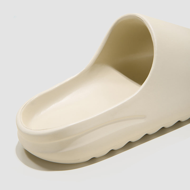 Women's Thick Sole Heightened Solid Color Slippers