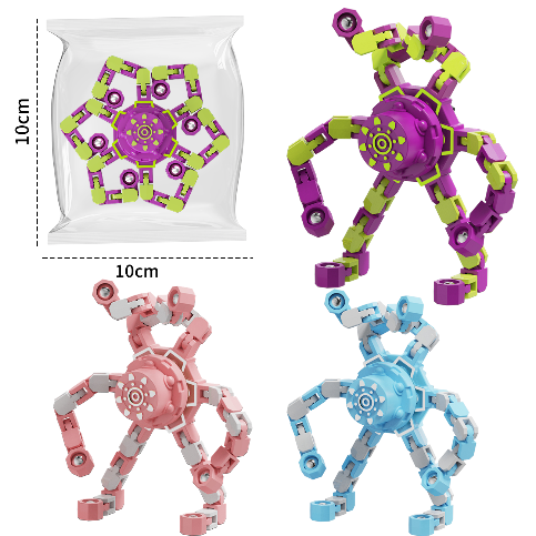 Mechanical top-radish model-purple green-1 piece