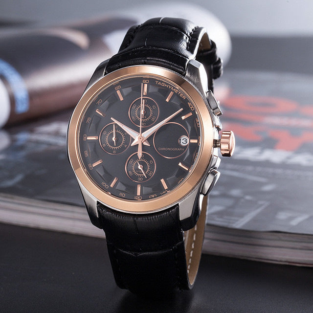 movement seconds watch 6-hand