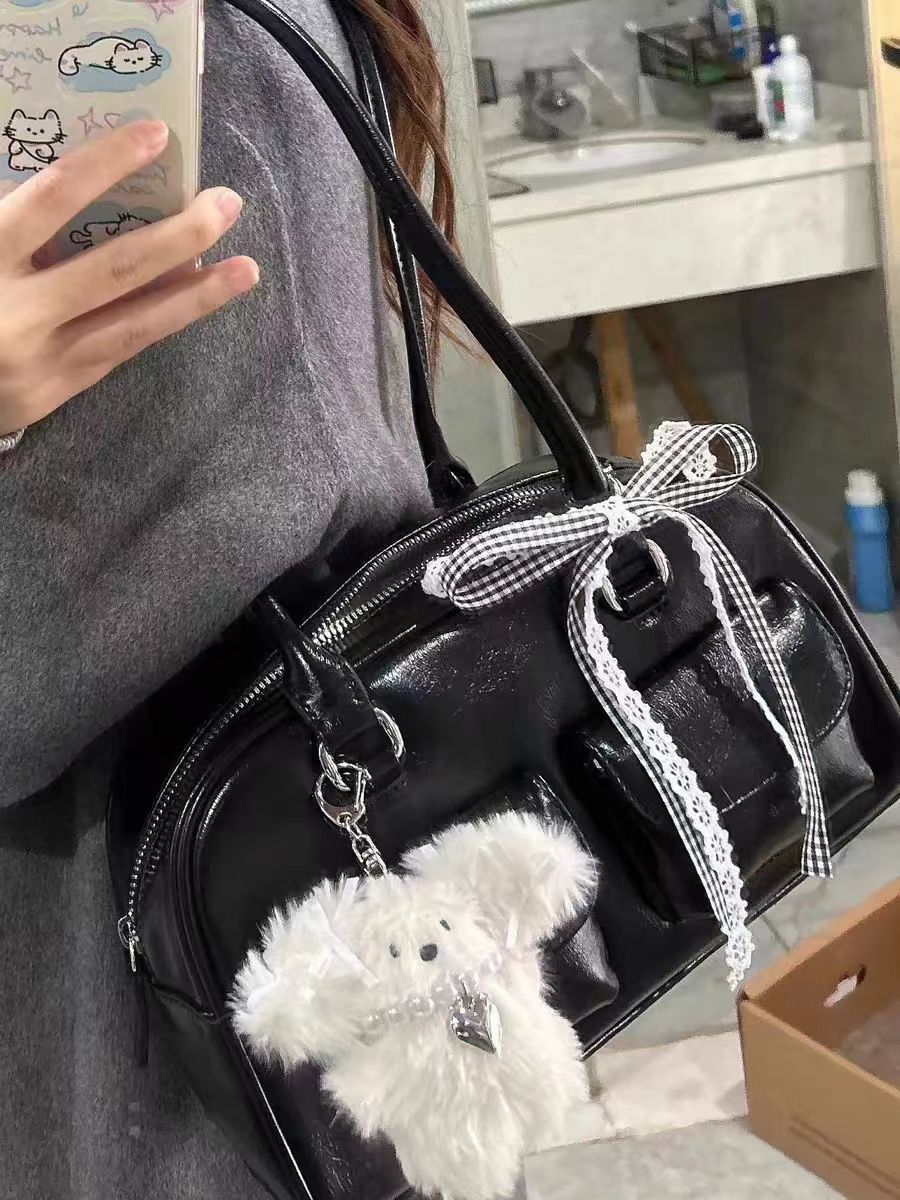High-grade Ribbon Minority All-match Commuter Shoulder Bag