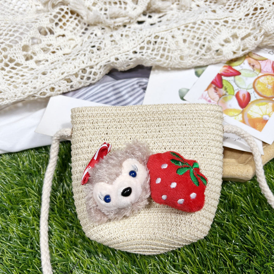 Fashionable Girls' Children's Satchel And Wallet