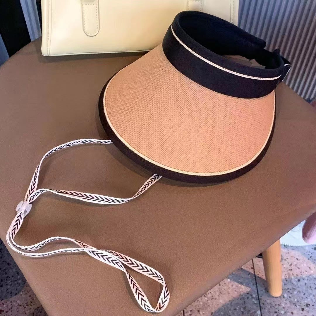 Double-layer Large Brim Sun Protection Hat Design Foldable