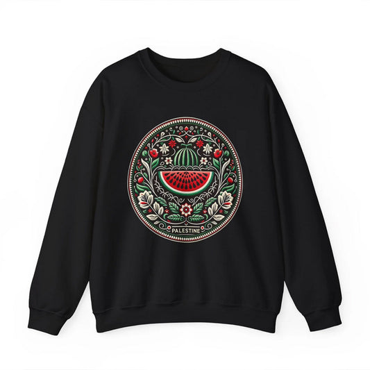 Cartoon Casual Watermelon Pattern Sports Sweater