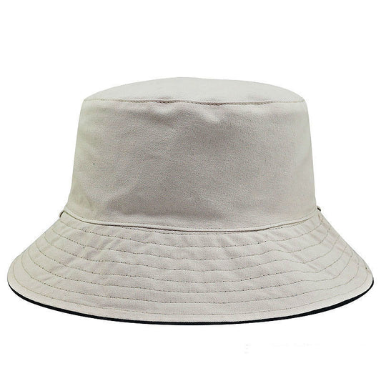 casual double face printed large sun hat