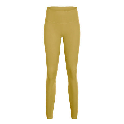 High Waist Hip Lifting Fitness Sports Cropped Trousers