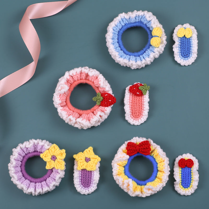Hand-woven hairpin