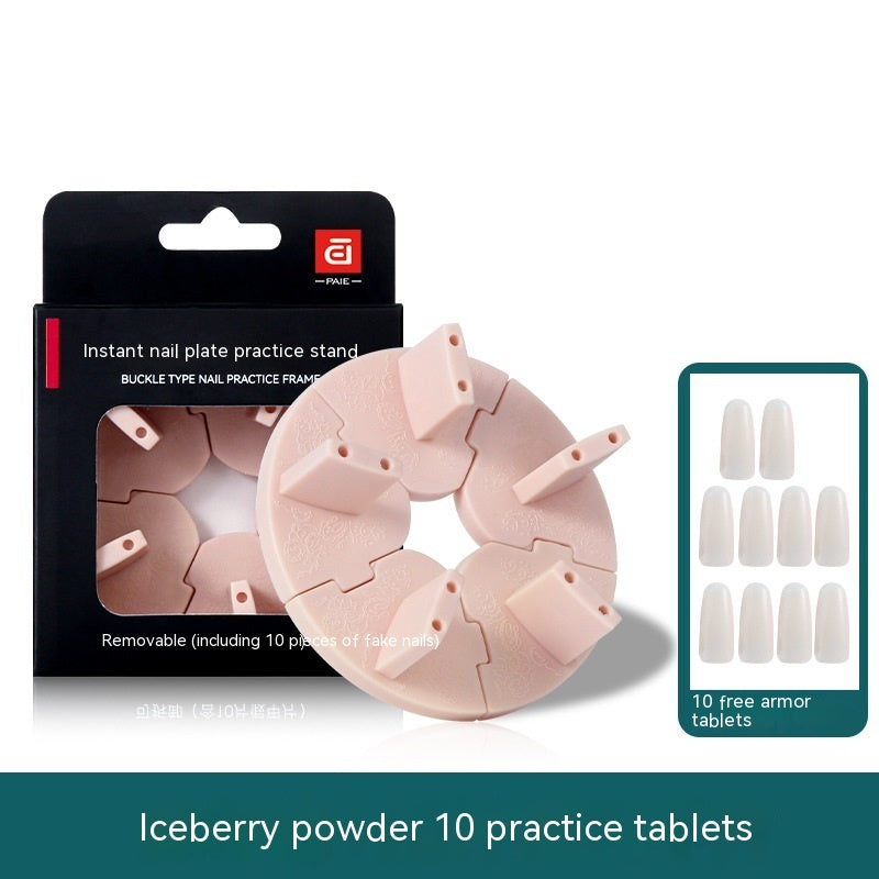 Neglekunst Træning Lotus Base Fingerstøtte