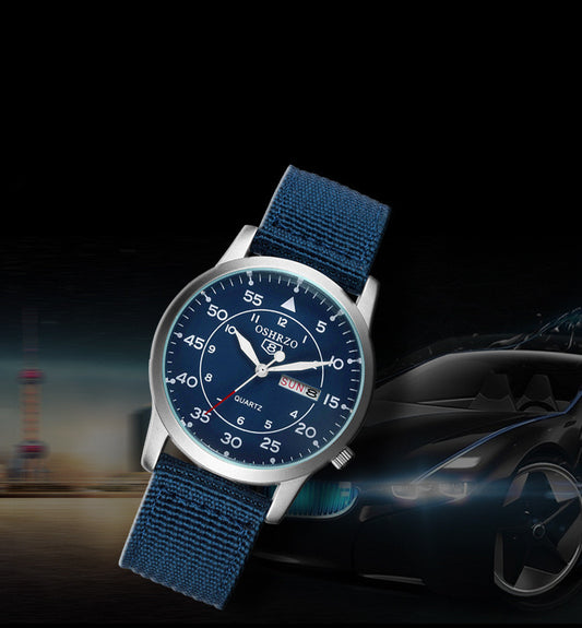 New Men's Fashion Creative Waterproof Quartz Watch