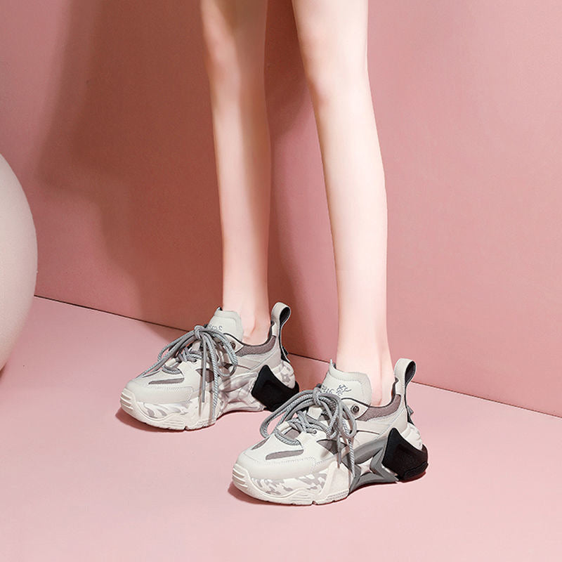 Women's Thick Soled High Sports Casual Shoes