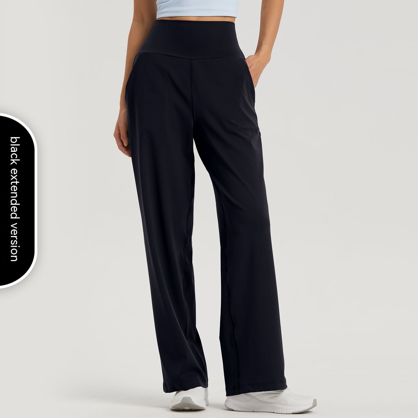 High Waist Yoga Sports Wide-leg Pants