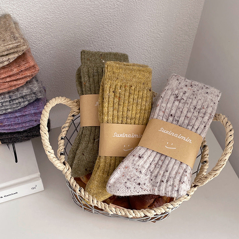 Womens Thick Warm Wool Socks