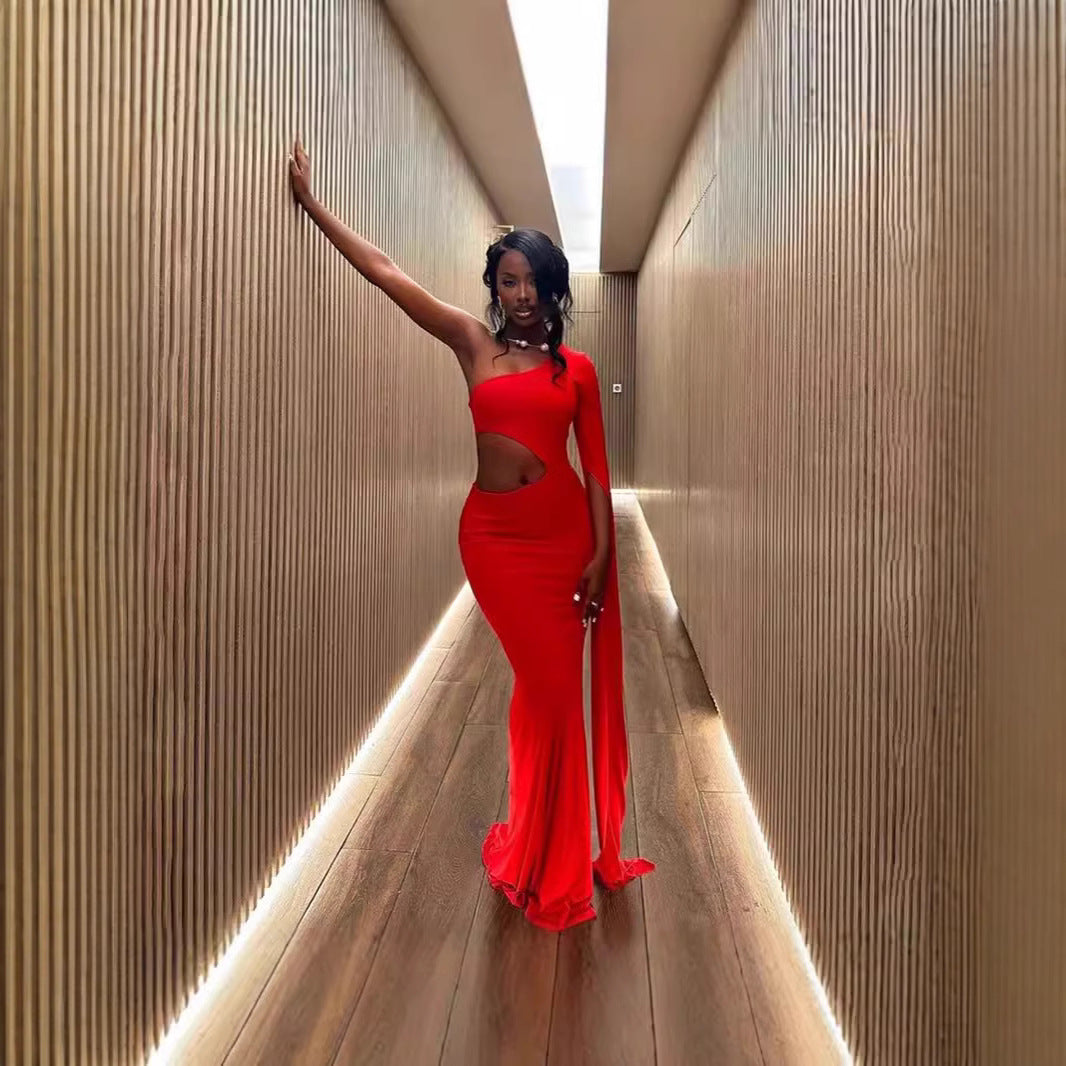 Elegant Sophisticated Bodycon Dress With A Cutout Design