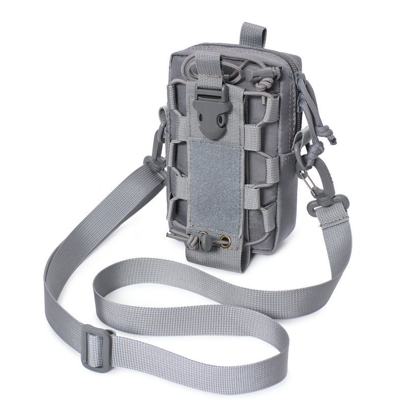 Outdoor Sports Water Bottle Zipper Bag Oxford Cloth Waist
