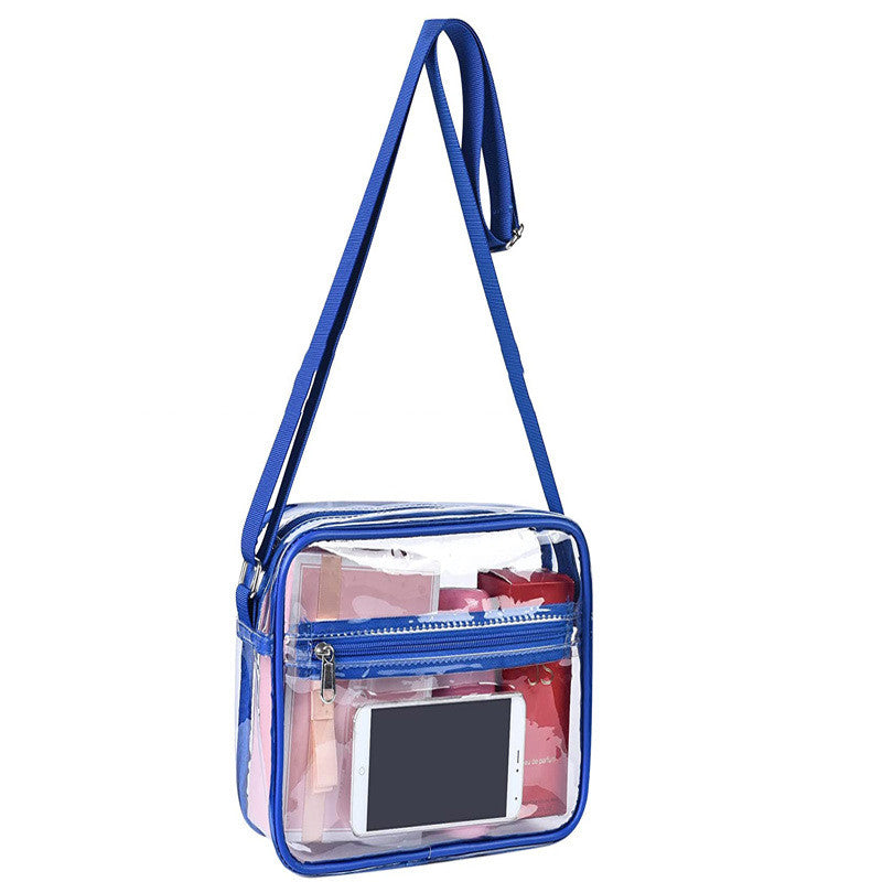 Transparent Crossbody Messenger Bag For Portable Travel