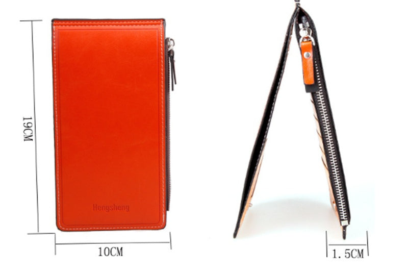 Multi - clip Wallet Female Ultra-thin Card Sleeve