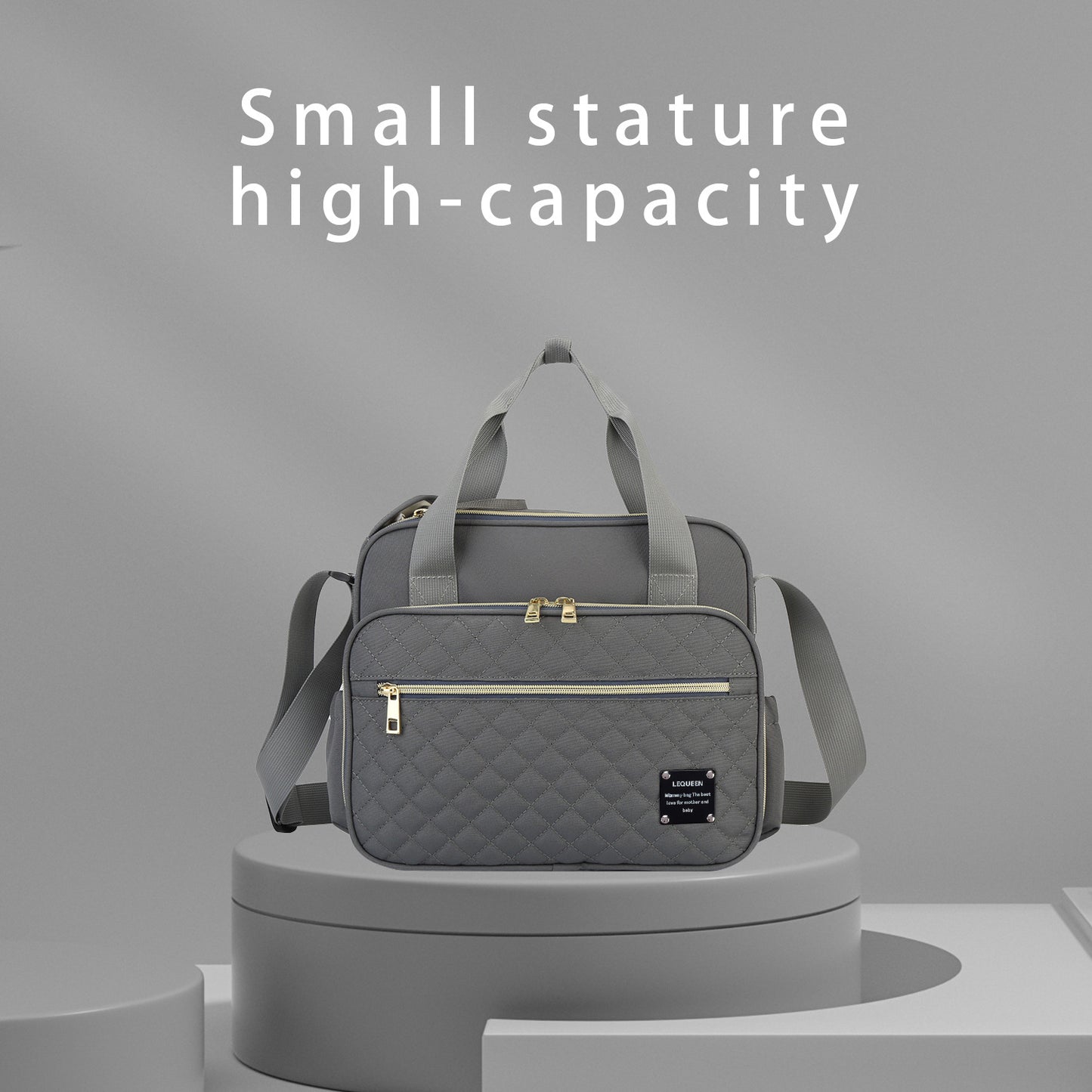 Fashionable Large Capacity Waterproof One-shoulder Diagonal Mummy Bag