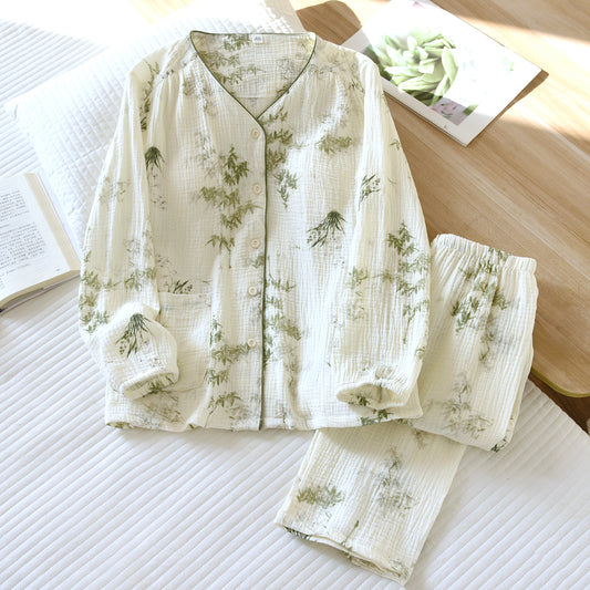 New Womens Pajama Set With Built-in Chest Pads