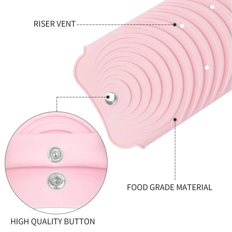 Environmentally Friendly Hair perm silicone button heat insulation cover