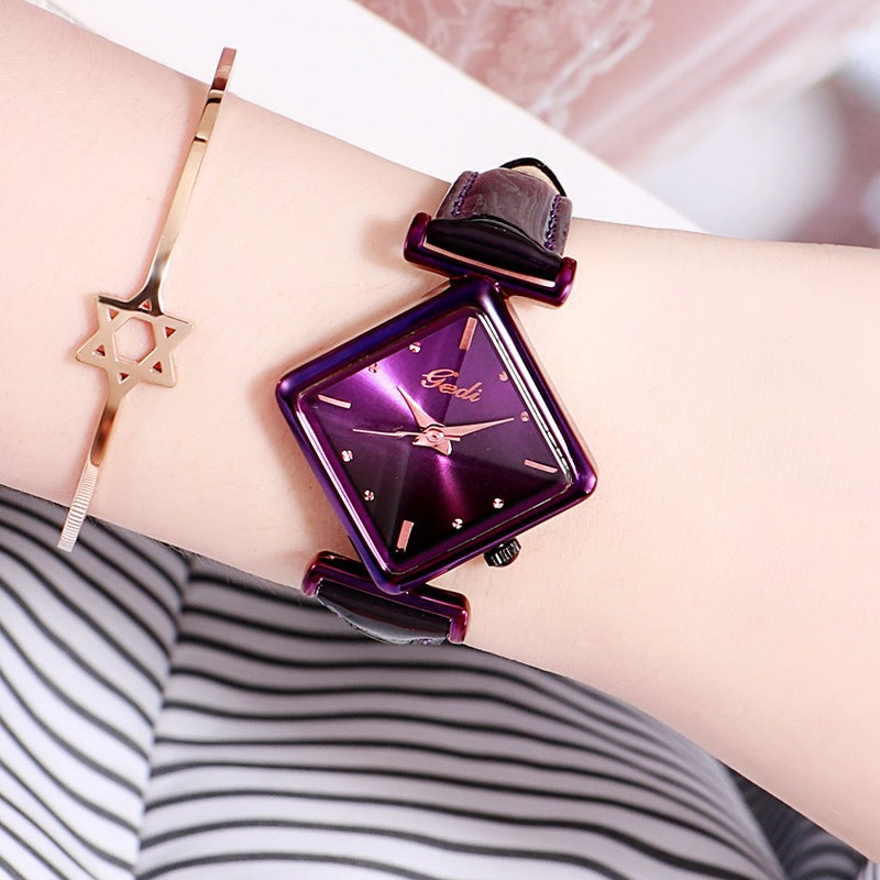 Diamond dial watch