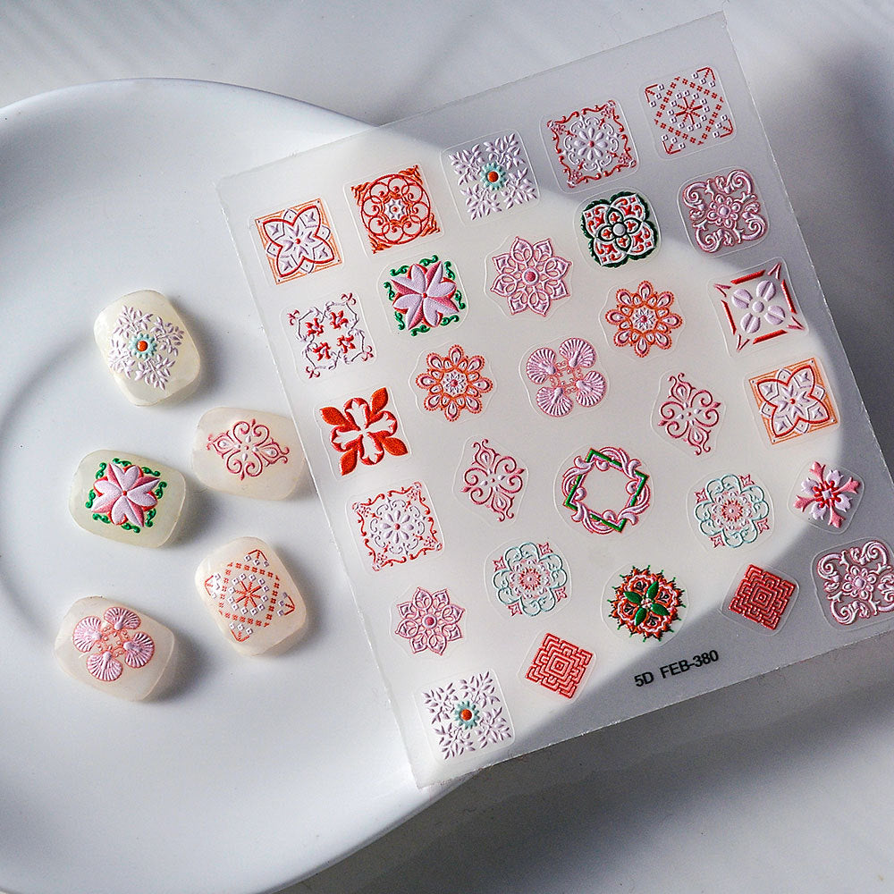Craft Three-dimensional Nail Sticker Relief