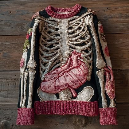 Dame sweatshirt med rund hals til efterår/vinter
