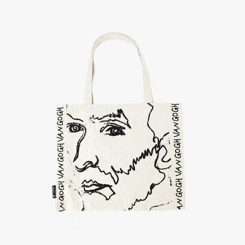 One-shoulder Art Student Commuting To Work Summer Girl Thick Canvas Bag