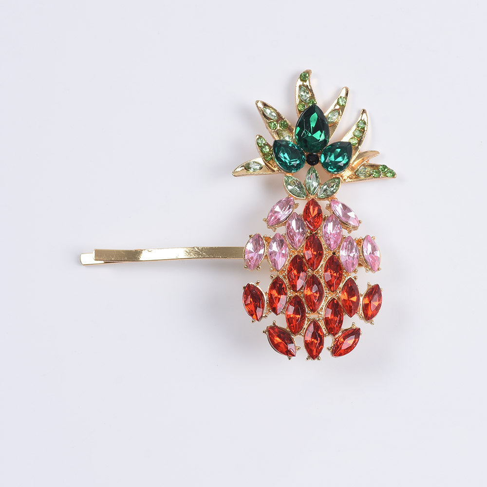 Hair  Color Pineapple Clip Three-piece Set