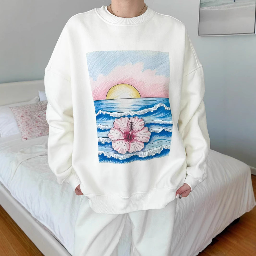 European And American Loose Casual Top Women
