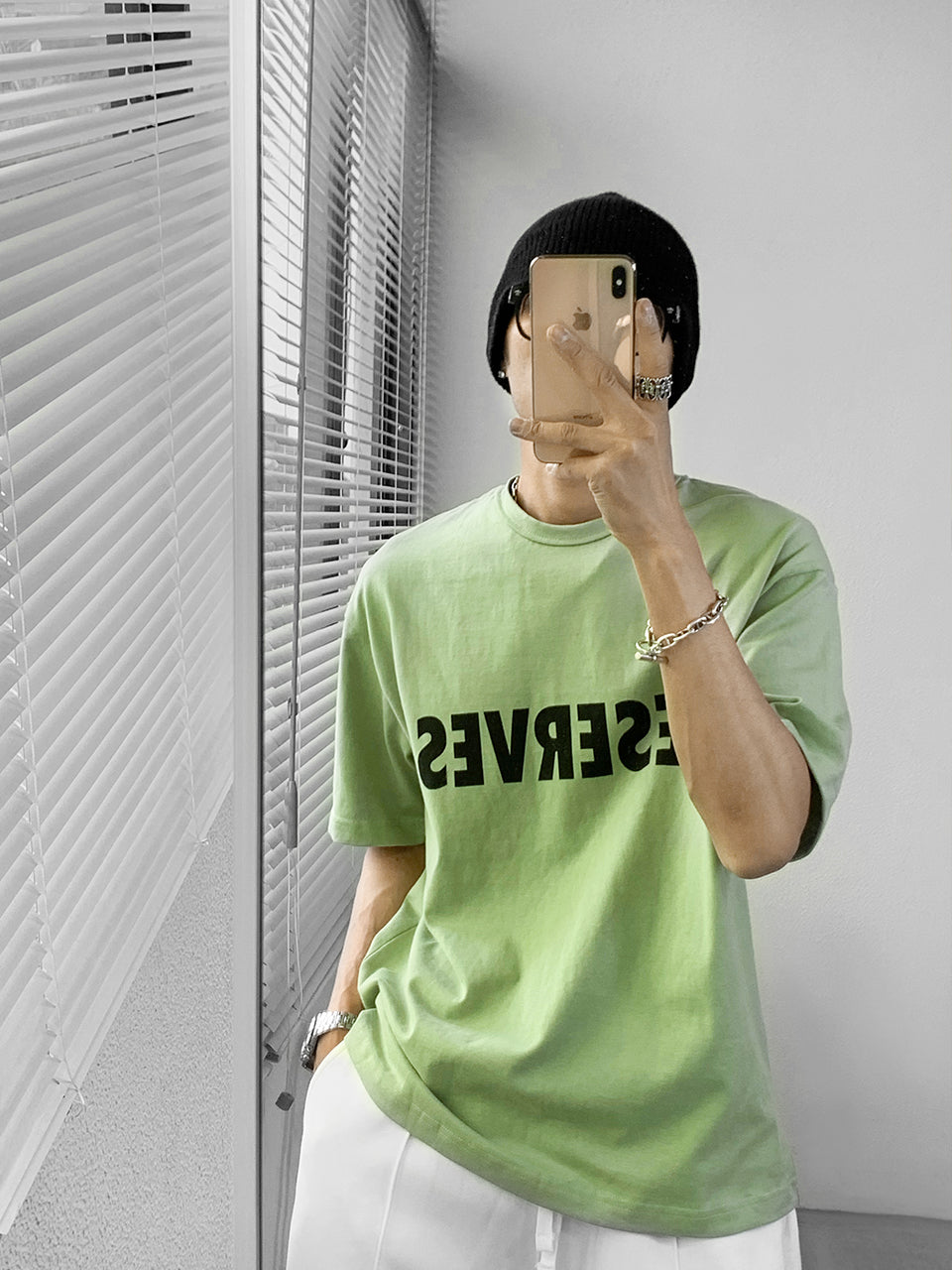 Summer New Trendy Brand Round Neck T-shirt Fashion