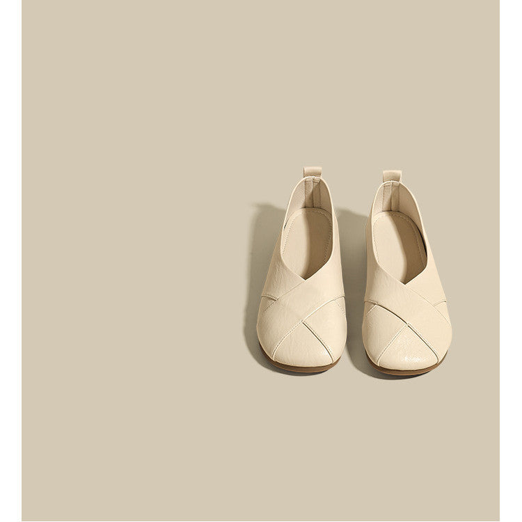 Women's Flat Slip On Large Toe Shoes