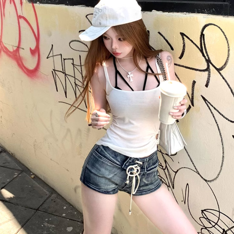 Women's Wool Knitted Camisole Top